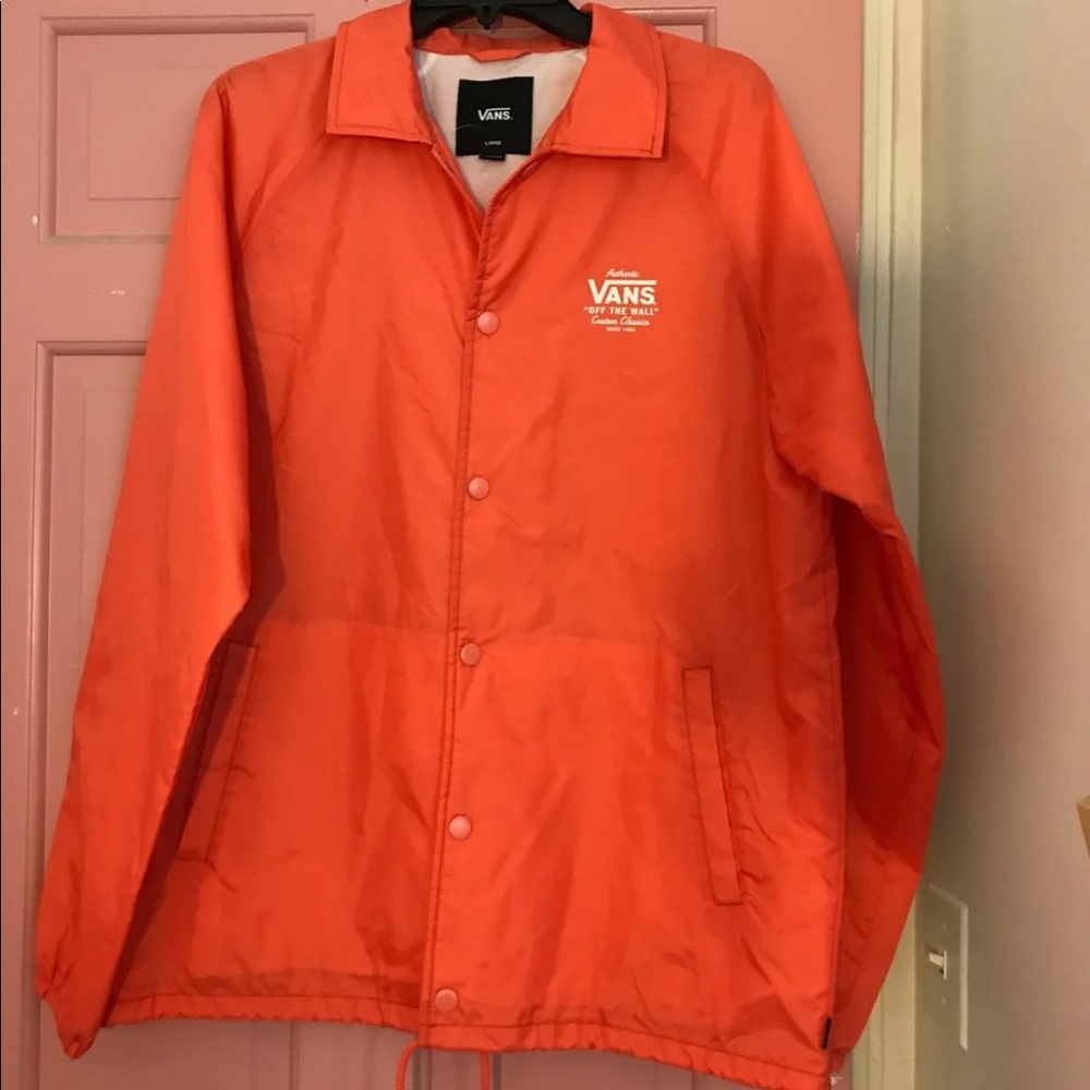 NWT Large Vans Windbreaker